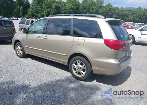 2004 Toyota Sienna Xle Limited из США, поврежденный, VIN 5TDBA22C84S017737